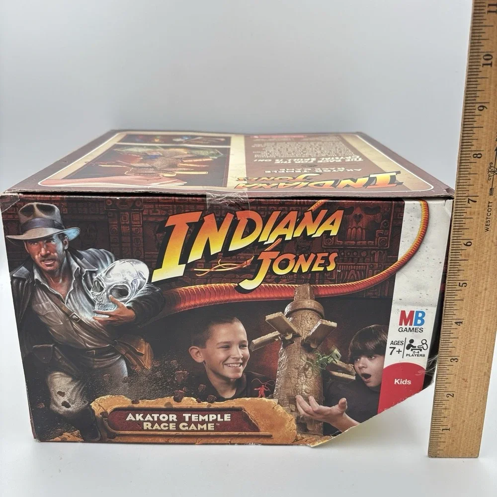 INDIANA JONES Akator Temple Race Game Movie Hasbro Milton Bradley 2008 NEW